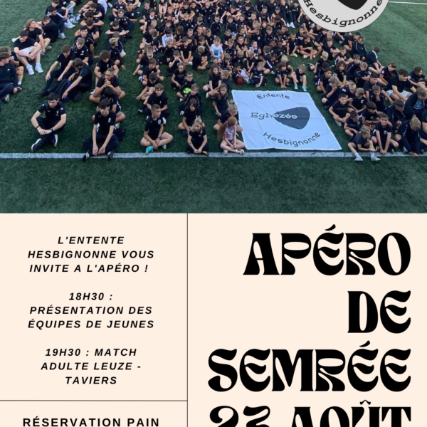 Apéro de Semrée du 23/08