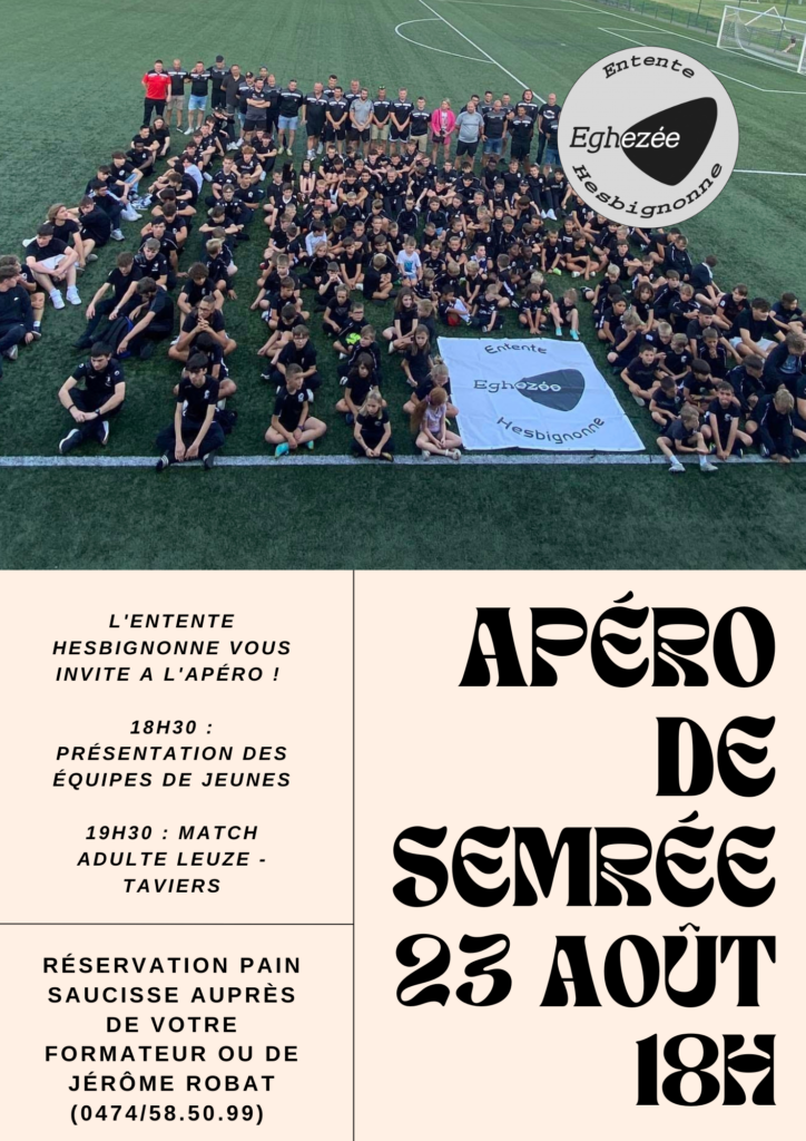 Apéro de Semrée du 23/08